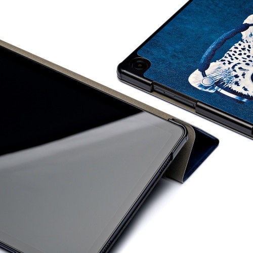 DĖKLAS REACH SMART LEATHER SAMSUNG X210 / X215 / X216 TAB A9 PLUS 11.0 / X230 / X235 / X236 TAB A11 PLUS 11.0 SAD CAT