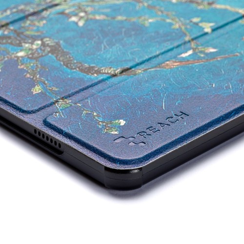 DĖKLAS REACH SMART LEATHER SAMSUNG X210 / X215 / X216 TAB A9 PLUS 11.0 / X230 / X235 / X236 TAB A11 PLUS 11.0 SAKURA