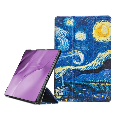 DĖKLAS REACH SMART LEATHER SAMSUNG X210 / X215 / X216 TAB A9 PLUS 11.0 / X230 / X235 / X236 TAB A11 PLUS 11.0 STARRY NIGHT