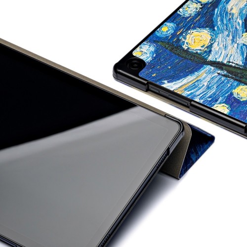 DĖKLAS REACH SMART LEATHER SAMSUNG X210 / X215 / X216 TAB A9 PLUS 11.0 / X230 / X235 / X236 TAB A11 PLUS 11.0 STARRY NIGHT