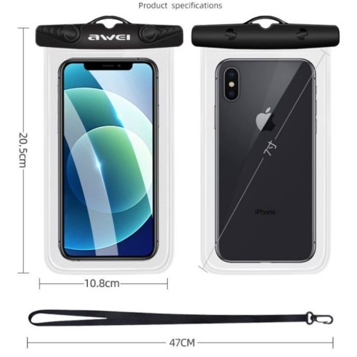 ATSPARUS VANDENIUI DĖKLAS AWEI X33 JUODAS