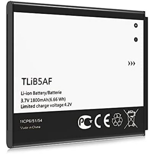AKUMULIATORIUS ALCATEL TLIB5AF FOR MODEM ONE TOUCH / POP C5 / OT5036 / OT5036D / OT5036 / OT5036D / S800 / S710 1800MAH OEM