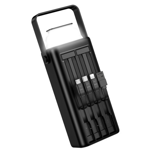 IŠORINĖ BATERIJA POWER BANK BOROFONE BJ65 22.5W 30000MAH JUODA