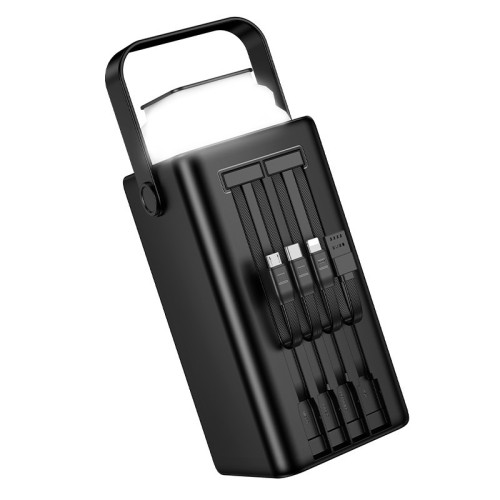 IŠORINĖ BATERIJA POWER BANK BOROFONE BJ65B 22.5W 80000MAH JUODA