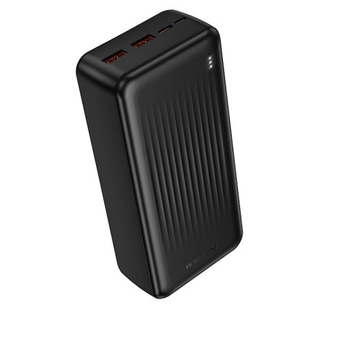 IŠORINĖ BATERIJA POWER BANK BOROFONE BJ80B 22.5W 30000MAH JUODA