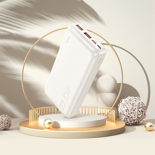 IŠORINĖ BATERIJA POWER BANK HOCO J101A PD 20W+QUICK CHARGE 3.0 22.5W 20000MAH BALTA
