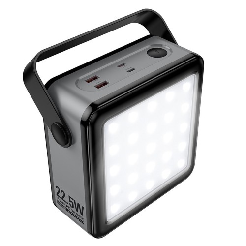 IŠORINĖ BATERIJA POWER BANK HOCO J161 22.5W+PD20W 80000MAH JUODA