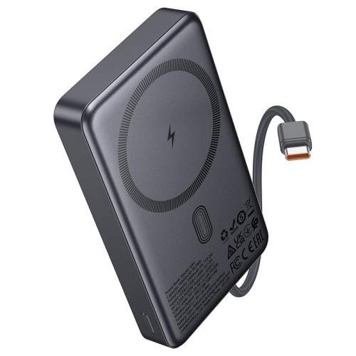 IŠORINĖ BATERIJA POWER BANK HOCO Q44 20W MAGSAFE 10000MAH JUODA