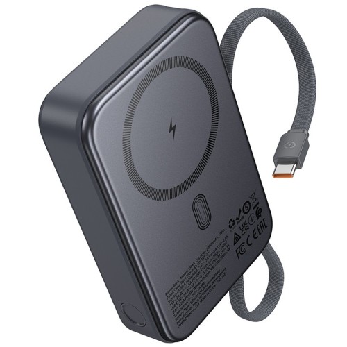 IŠORINĖ BATERIJA POWER BANK HOCO Q44A 45W MAGSAFE 20000MAH JUODA