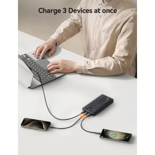 IŠORINĖ BATERIJA POWER BANK JOYROOM JR-PBF15 22.5W 10000MAH JUODA