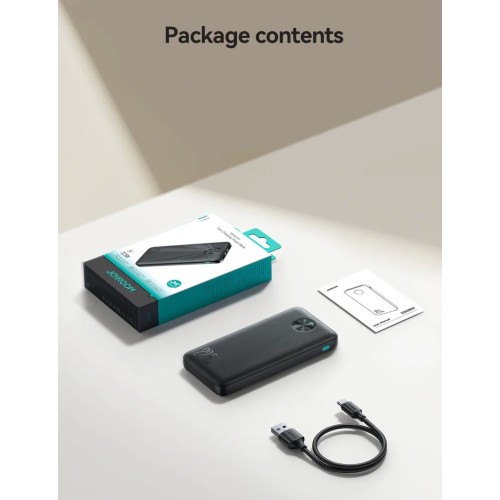 IŠORINĖ BATERIJA POWER BANK JOYROOM JR-PBF15 22.5W 10000MAH JUODA