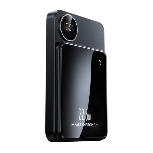 IŠORINĖ BATERIJA POWER BANK REACH RR-H211 22.5W MAGSAFE 10000MAH JUODA