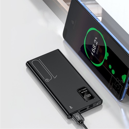 IŠORINĖ BATERIJA POWER BANK REACH RR-H32B 22.5W 10000MAH JUODA