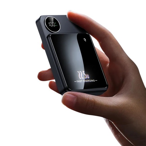 IŠORINĖ BATERIJA POWER BANK REACH RR-Y009 22.5W MAGSAFE 10000MAH JUODA