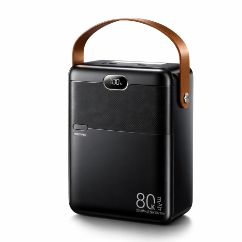 IŠORINĖ BATERIJA POWER BANK REMAX RPP-118 22.5W 80000MAH JUODA IŠORINĖ BATERIJA POWER BANK REMAX RPP-118 22.5W 80000MAH JUODA