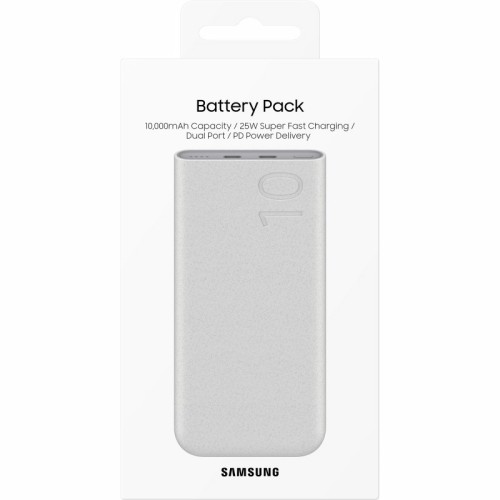 IŠORINĖ BATERIJA POWER BANK SAMSUNG EB-P3400XUEGEU PD25W 10000MAH RUSVA