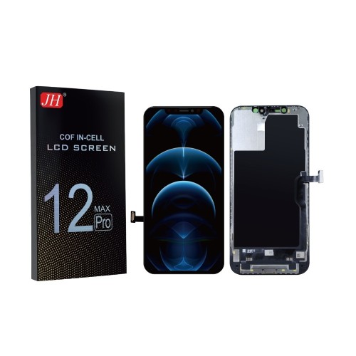 EKRANAS APPLE IPHONE 12 PRO MAX SU LIETIMUI JAUTRIU STIKLIUKU JH INCELL FHD (REMOVABLE IC)