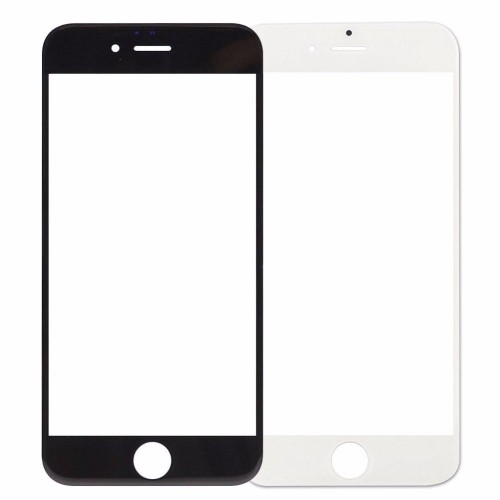 LCD STIKLIUKAS APPLE IPHONE 6 SU RĖMELIU IR OCA JUODAS V2 ORG