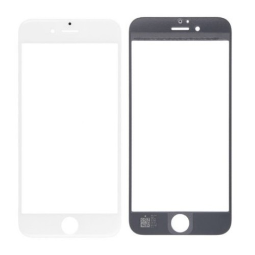 LCD STIKLIUKAS APPLE IPHONE 6S SU RĖMELIU IR OCA BALTAS V2 ORG