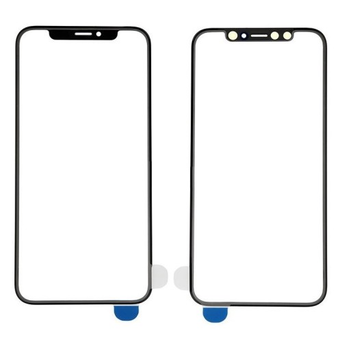 LCD STIKLIUKAS APPLE IPHONE X / XS SU OCA JUODAS V2 ORG