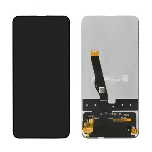 EKRANAS HUAWEI P SMART Z / Y9S / Y9 PRIME 2019 / HONOR 9X / HONOR 9X PRO SU LIETIMUI JAUTRIU STIKLIUKU JUODAS ORG