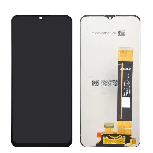 EKRANAS SAMSUNG A235 A23 4G SU LIETIMUI JAUTRIU STIKLIUKU JUODAS ORG