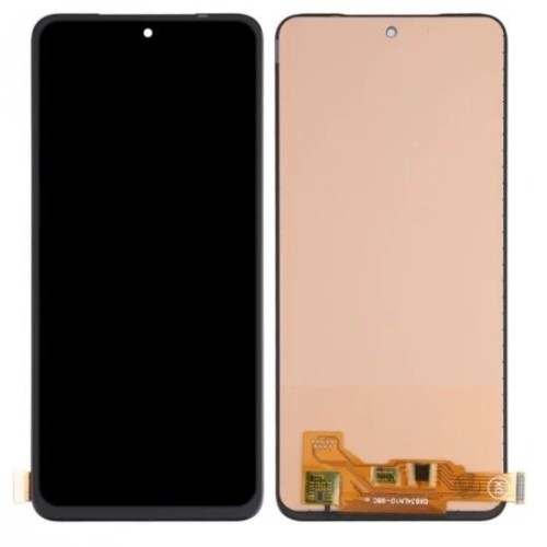 EKRANAS XIAOMI REDMI NOTE 10S / NOTE 10 4G / POCO M5S SU LIETIMUI JAUTRIU STIKLIUKU JUODAS OLED