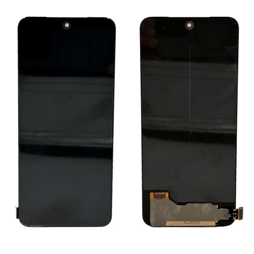 EKRANAS XIAOMI REDMI NOTE 12S / REDMI NOTE 11 / REDMI NOTE 11S / POCO M4 PRO 4G SU LIETIMUI JAUTRIU STIKLIUKU JUODAS OLED