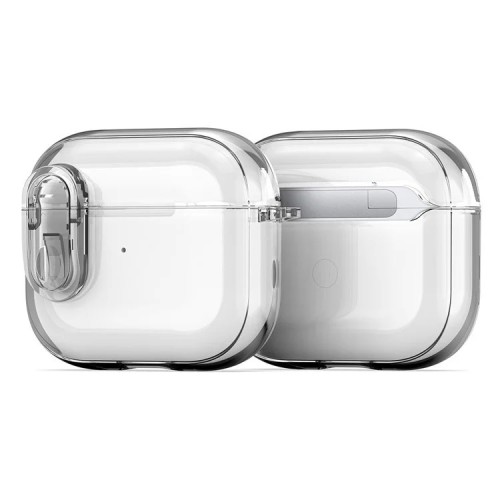 DĖKLAS DUX DUCIS PECL APPLE AIRPODS 3 SKAIDRUS