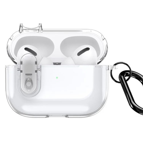 DĖKLAS DUX DUCIS PECL APPLE AIRPODS PRO SKAIDRUS