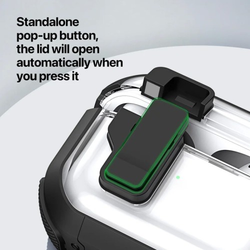 DĖKLAS DUX DUCIS PECN APPLE AIRPODS 4 JUODAS