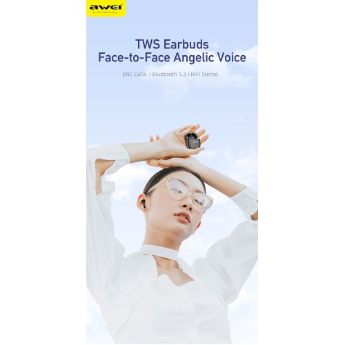 BELAIDĖS AUSINĖS AWEI T68 BALTOS