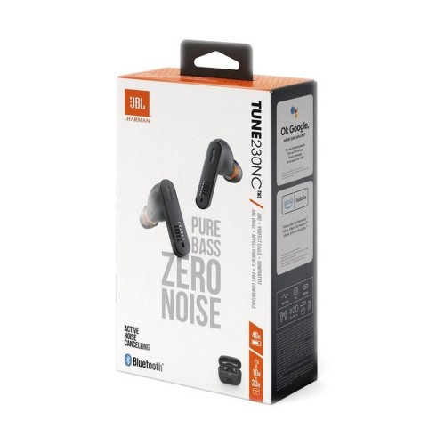 BELAIDĖS AUSINĖS JBL TUNE 230NC TWS JUODOS