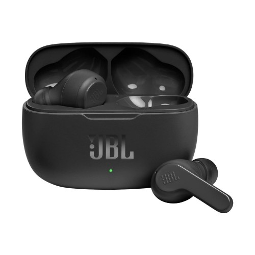 BELAIDĖS AUSINĖS JBL WAVE 200 TWS JUODOS