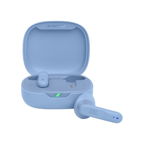 BELAIDĖS AUSINĖS JBL WAVE FLEX TWS MĖLYNOS