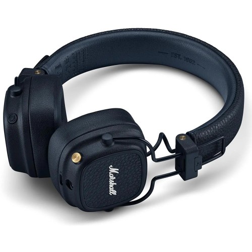 BELAIDĖS AUSINĖS MARSHALL MAJOR V ON-EAR BLUETOOTH TAMSIAI MĖLYNOS