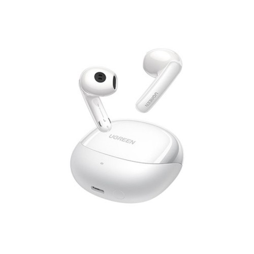 BELAIDĖS AUSINĖS UGREEN HITUNE H6 PRO ACTIVE NOISE-CANCELLING EARBUDS (35873) BALTOS