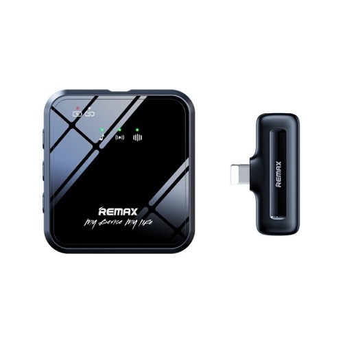 MIKROFONAS REMAX K11 LIGHTNING JUODAS