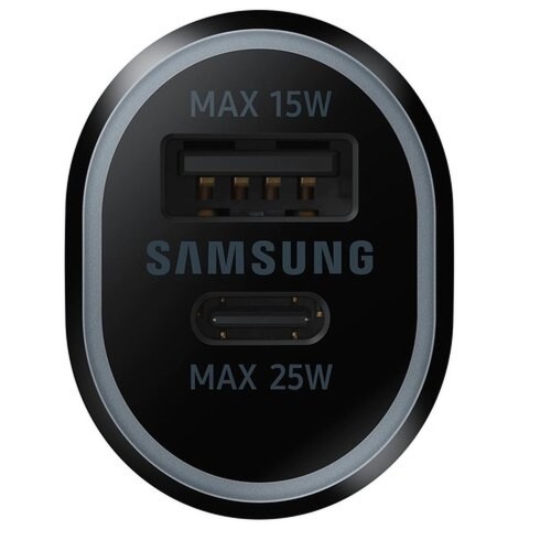 AUTOMOBILINIS ĮKROVIKLIS SAMSUNG EP-L4020NBEGEU 40W USB-C / USB-A JUODAS