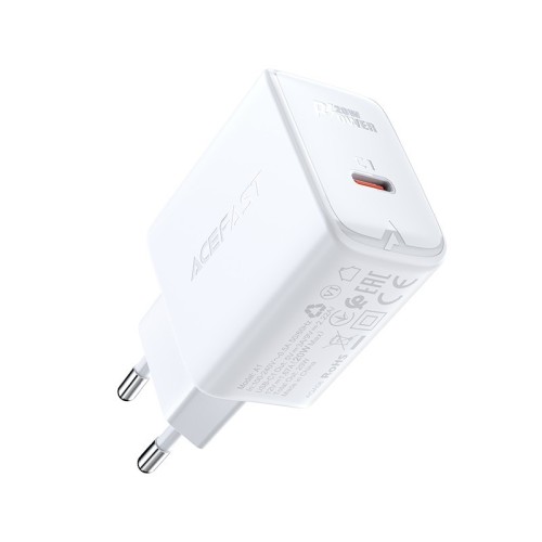 ĮKROVIKLIS ACEFAST A1 20W USB-C BALTAS ĮKROVIKLIS ACEFAST A1 20W USB-C BALTAS