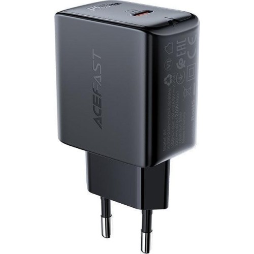 ĮKROVIKLIS ACEFAST A1 PD20W USB-C JUODAS ĮKROVIKLIS ACEFAST A1 PD20W USB-C JUODAS