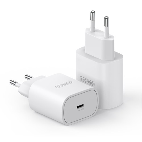 ĮKROVIKLIS DUZZONA T6 25W USB-C BALTAS