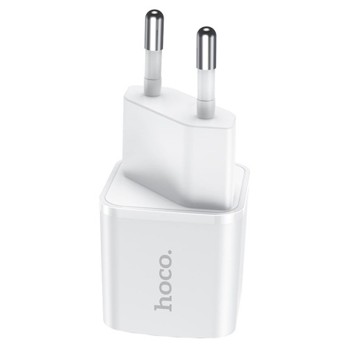ĮKROVIKLIS HOCO N10 20W USB-C BALTAS
