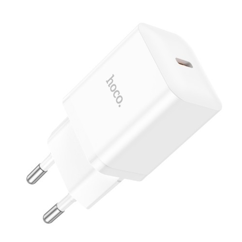 ĮKROVIKLIS HOCO N27 20W USB-C BALTAS
