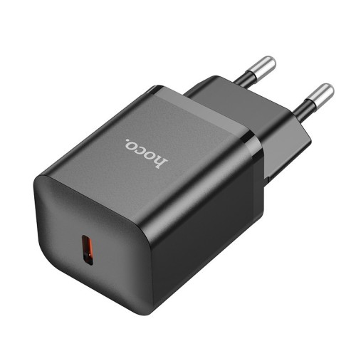 ĮKROVIKLIS HOCO N27 20W USB-C JUODAS