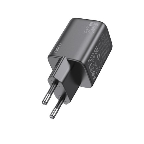 ĮKROVIKLIS HOCO N40 20W USB-C JUODAS
