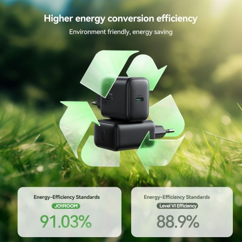 ĮKROVIKLIS JOYROOM JR-TCG13 45W GAN USB-C JUODAS