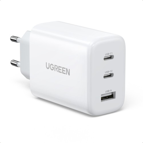 ĮKROVIKLIS UGREEN CD275 65W 2XUSB-C / USB-A BALTAS ĮKROVIKLIS UGREEN CD275 65W 2XUSB-C / USB-A BALTAS