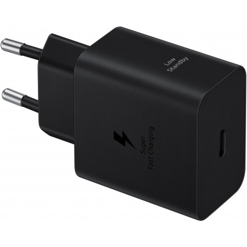 ĮKROVIKLIS SAMSUNG EP-T4511XBEGEU 45W + USB-C TO USB-C CABLE 1.8M JUODAS