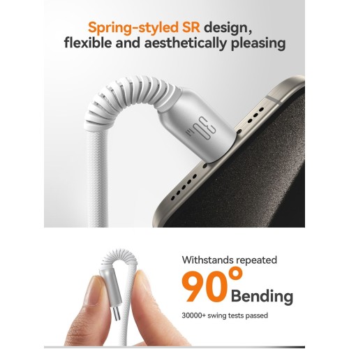 USB KABELIS JOYROOM S-A51 USB-C TO LIGHTNING 30W 1.2M PILKAS